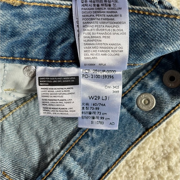 NWT Levi's Cinch Baggy High Rise Women's Jeans Size 29/31 - Picture 13 of 13